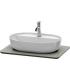 Top consolle Duravit Luv in quarzo ricomposto