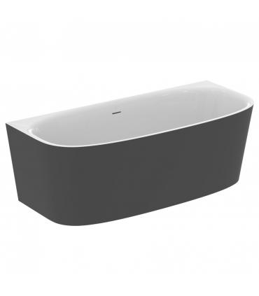 Vasca da bagno Ideal Standard serie Dea art.T9940 180X80 bianco e nero