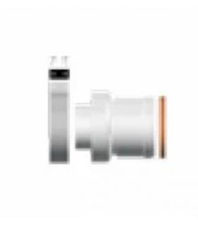Adaptateur episse'  departie   vertical Ariston chaudieres a' condensation