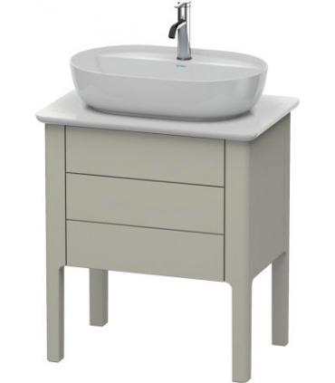 Base lavabo a pavimento, Duravit collezione Luv 2 cassetti