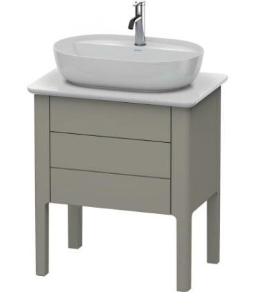 Base lavabo a pavimento, Duravit collezione Luv 2 cassetti