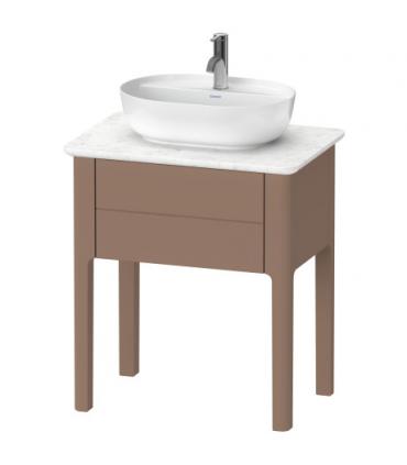 Floor base washbasin , Duravit collection  Luv 1 drawer