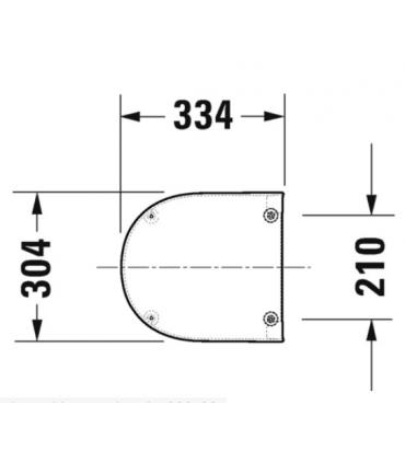 Duravit Me by Starck urinal cover