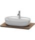 Top consolle Duravit Luv in legno massello