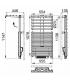 Scaldasalviette elettrico Get Up Air di Irsap con booster