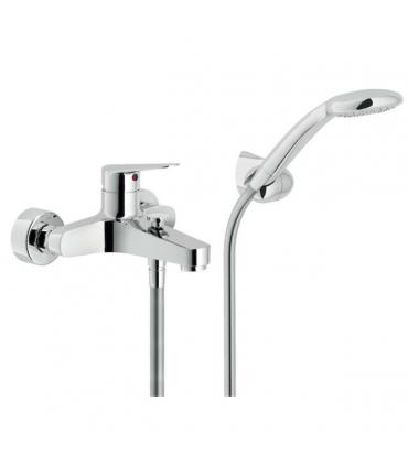 Mixer  external   per bathtub  with set shower  Nobili series  Blues