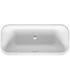Baignoire balnéo autoportante Duravit Happy D2 plus