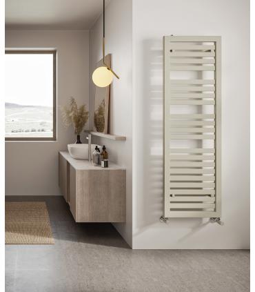 Irsap Oddo heated towel rail with central connections at 50mm
