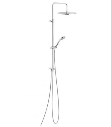 Nobili Renova shower column with round shower head telescopic ramp