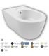 Bidet suspendu monotrou fixation cache' collection Fusion Alchemy