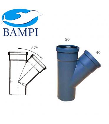 Conduir  de raccordement  antibruit pour ecoulement   angle   87' NGEA Bampi