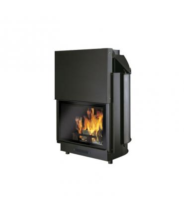 Wood-burning fireplace Acquatondo plus closed vessel