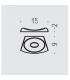Porte-savon a' poser Colombo land collection B28400CR chrome
