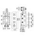 Thermostatic shower built in mixer Nobili Carlos Primero