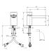 Miscelatore lavabo bocca prolungata Bellosta Funtanin 8105/P/S