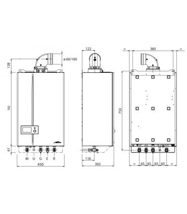 Sime Murelle HT instant condensing boiler