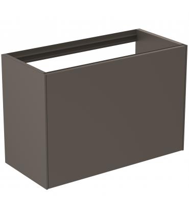 Slim lacquered cabinet without top for Ideal Standard Conca washbasin