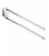 Porte serviettes articul‚ double Inda Divo collection A15150CR chrome