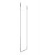 Towel rail ceiling mounted Gessi Goccia height  180cm