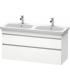 Mobile bagno Duravit Durastyle per doppio lavabo 2 cassetti