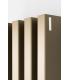 Tubes Soho vertical water radiator H.200 cm