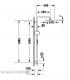 Colonne douche avec mitigeur mécanique, Duravit C.1