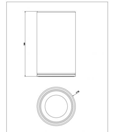 Bicchiere da appoggio Gessi serie GESSI316 art.54731 bianco