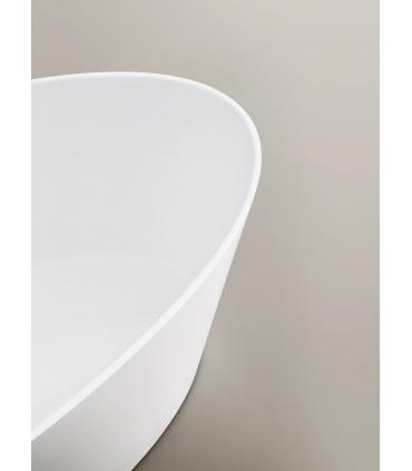 Freestanding bathtub, Tub, Arbi 160x75 made of Mineralguss