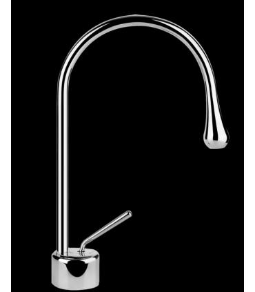 Mitigeur lavabo bec haut, Gessi, collection Goccia