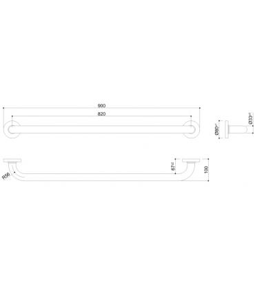 Ponte giulio white tubocolor series handle.