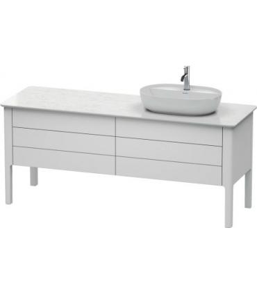 Floor base washbasin  for washbasin  to the right, Duravit series  Luv 4 drawers