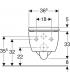 WC suspendu Geberit Icon Rimfree 500.809.00.1