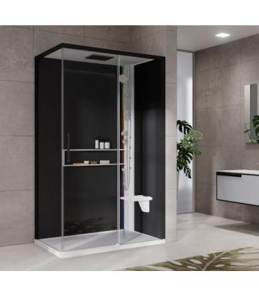 Novellini Glax 2 2.0 2pHydro Plus flat 4.5dx cabine de douche multifonctionnelle