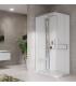 Novellini Glax 2 2.0 A cabine de douche 4.5 gauche hammam plat