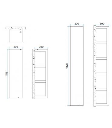 Irsap Quadraqua electric radiator