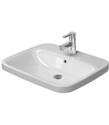 Washbasin built in with space for Taps Duravit, Durastyle, ceramic bian