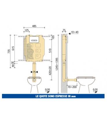 Pucci Eco Nouveau réservoir intégré