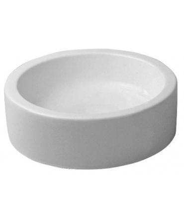 Countertop washbasin da Duravit, collection Starck 1, white ceramic