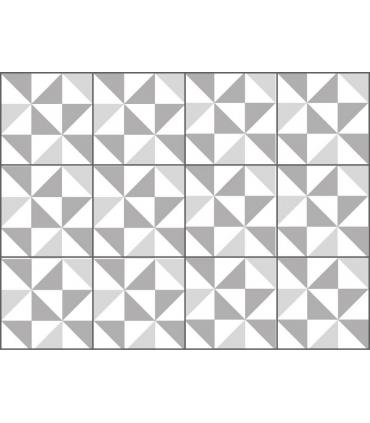 CE.SI decorative tile Epoque 20x20 Optical series