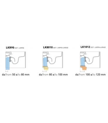 WC suspendu Ceramica Flaminia Astra Plus AS117GR go clean