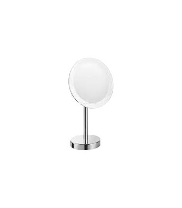 Magnifying mirror Colombo with Led lighting chrome
