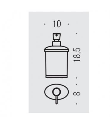 Porte-savon a' poser Colombo land collection B93190CR-VAN chrome