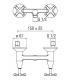 External shower mixer no Complete hand shower No bili Carlos CP230CR, chrome