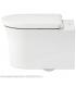 WC suspendu Duravit, série White Tulip 257609