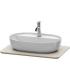 Top consolle Duravit Luv in recomposed quartz