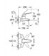 Miscelatore a parete per lavabo Grohe serie euroeco art.32776000