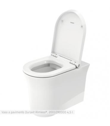 Duravit back to wall toilet, White Tulip 200109 series