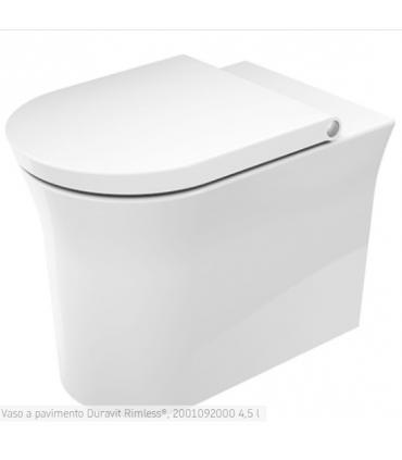 WC suspendu Duravit, série White Tulip 200109