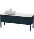 Floor base washbasin  for washbasin  to the left , Duravit series  Luv 4 drawers