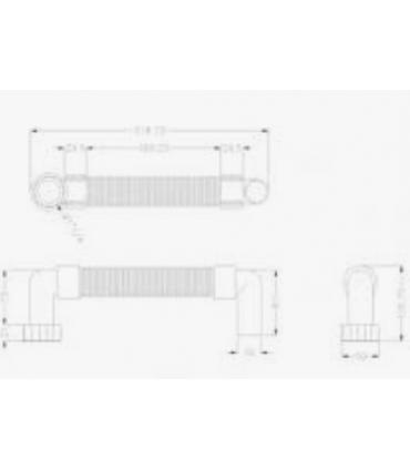 Siphon articule' coude' et rosace    Ponte Giulio